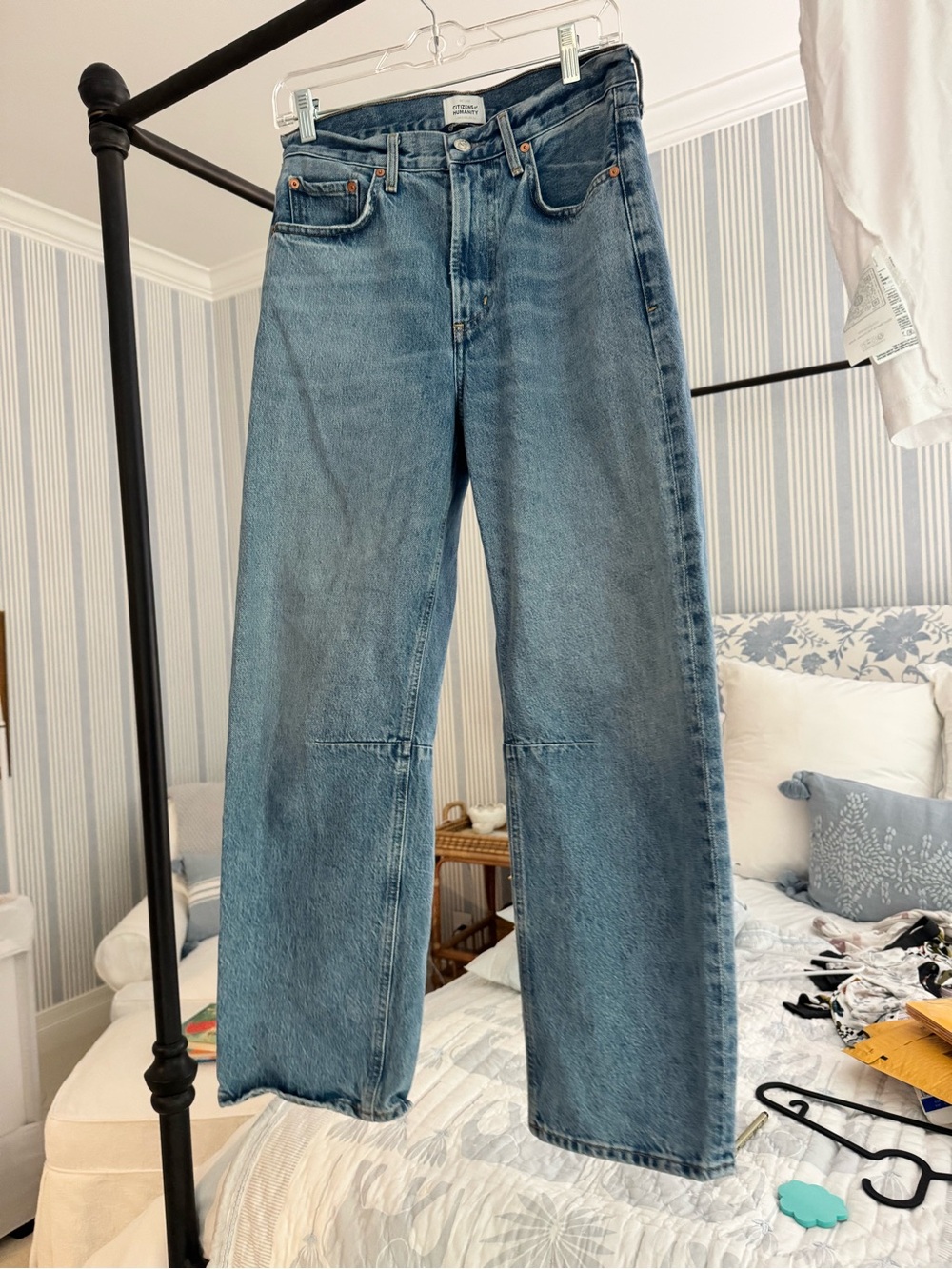 Citizens of Humanity Miro Relaxed Barrel Leg Jeans Sz 25 - Picture 5 of 7